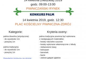 Kiermasz Wielkanocny oraz Konkurs Palm Wielkanocnych