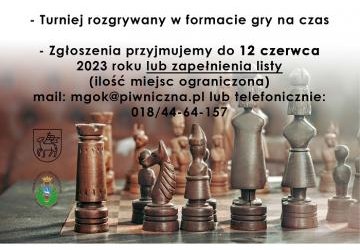 Młodzieżowy Turniej Szachowy o puchar Burmistrza Piwnicznej-Zdroju