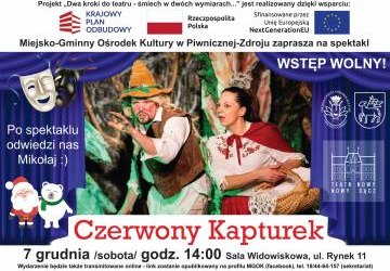 Spektakl dla dzieci i spotkanie z Mikołajem :)