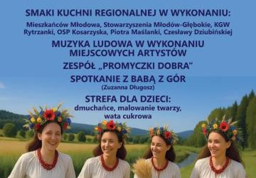 Nadpopradzkie Jadło – 10 sierpnia 2025, godz. 16:00, przy Świetlicy w Młodowie  Zapraszamy na wyjątkowe wydarzenie pełne smaków i regionalnych tradycji!