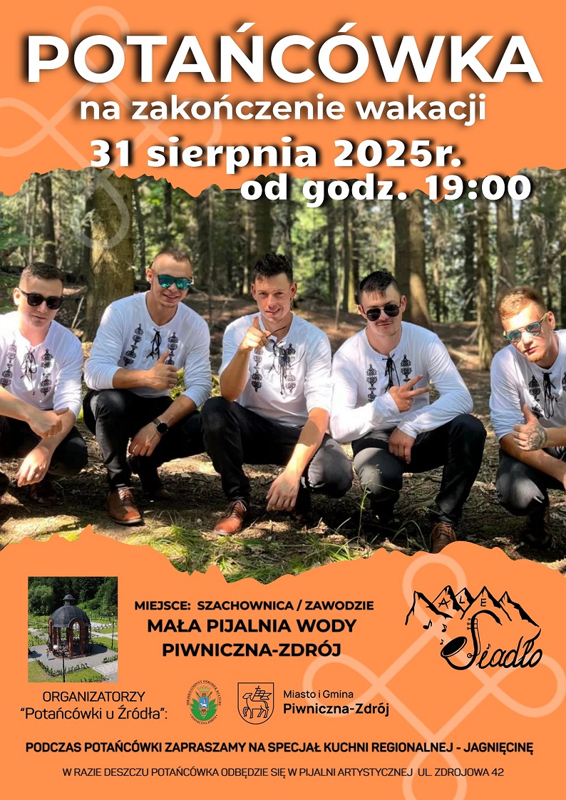 31 sierpnia - POTAŃCÓWKA na zakończenie wakacji