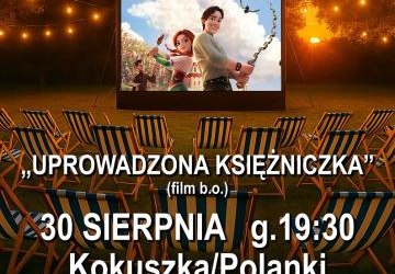Kino plenerowe na polanie w Kokuszce - 30 sierpnia