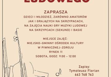 Szkółka muzykowania ludowego - nabór