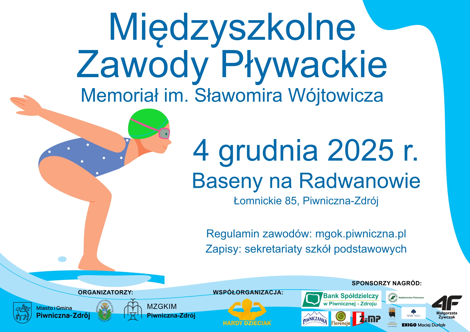 Międzyszkolne Zawody Pływackie - memoriał im. Stanisława Wójtowicza