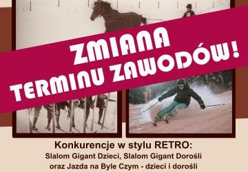 ZMIANA terminu zawodów narciarskich w Suchej Dolinie