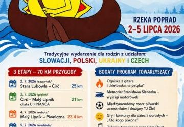 XXXVI Miedzynarodowy Rodzinny Spływ Popradem