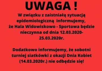 Uwaga! Ważna informacja!