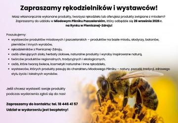 Miodowy Piknik Pszczelarski - nabór wystawców!